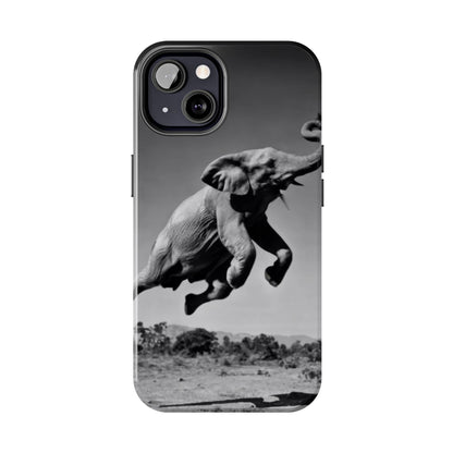 Majestic Elephant Leap Tough Phone Case