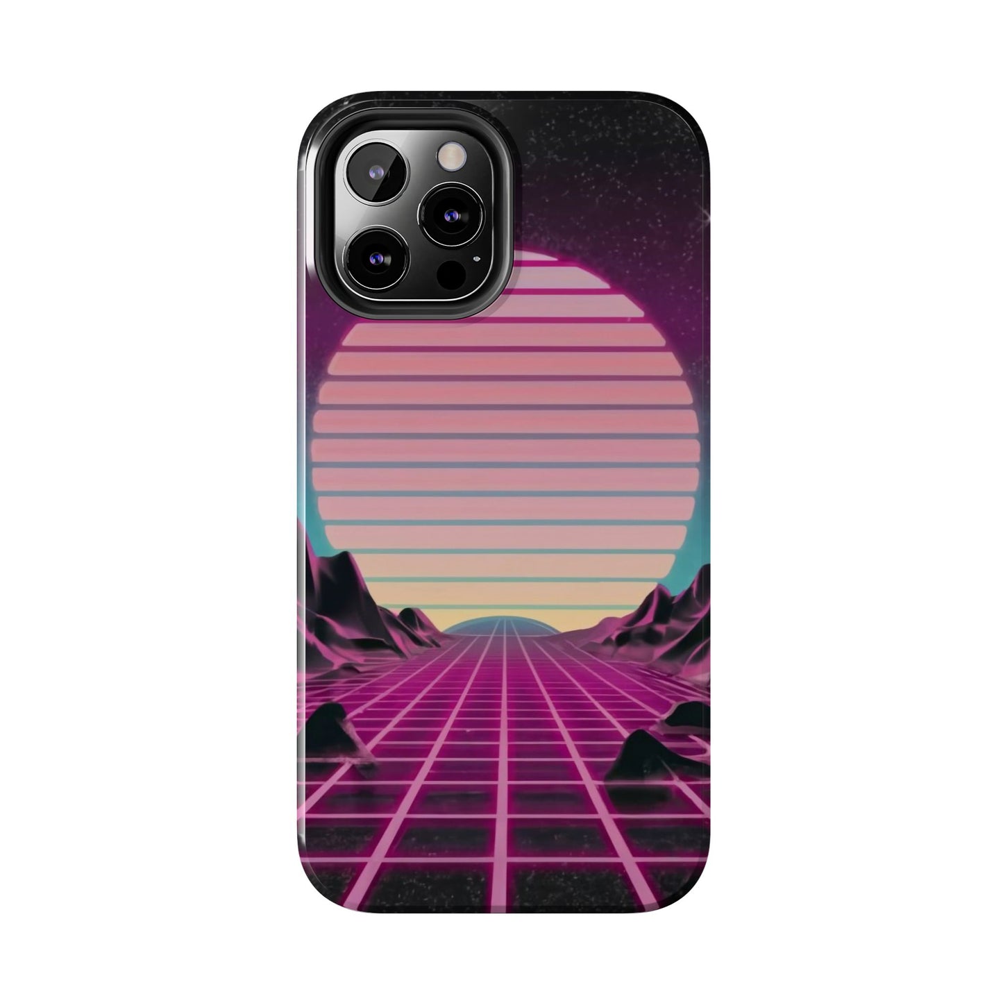 Neon Horizon Defender GridCase