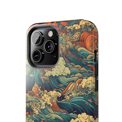 Colorburst Coast - Wave of Colors - Tough Phone Case