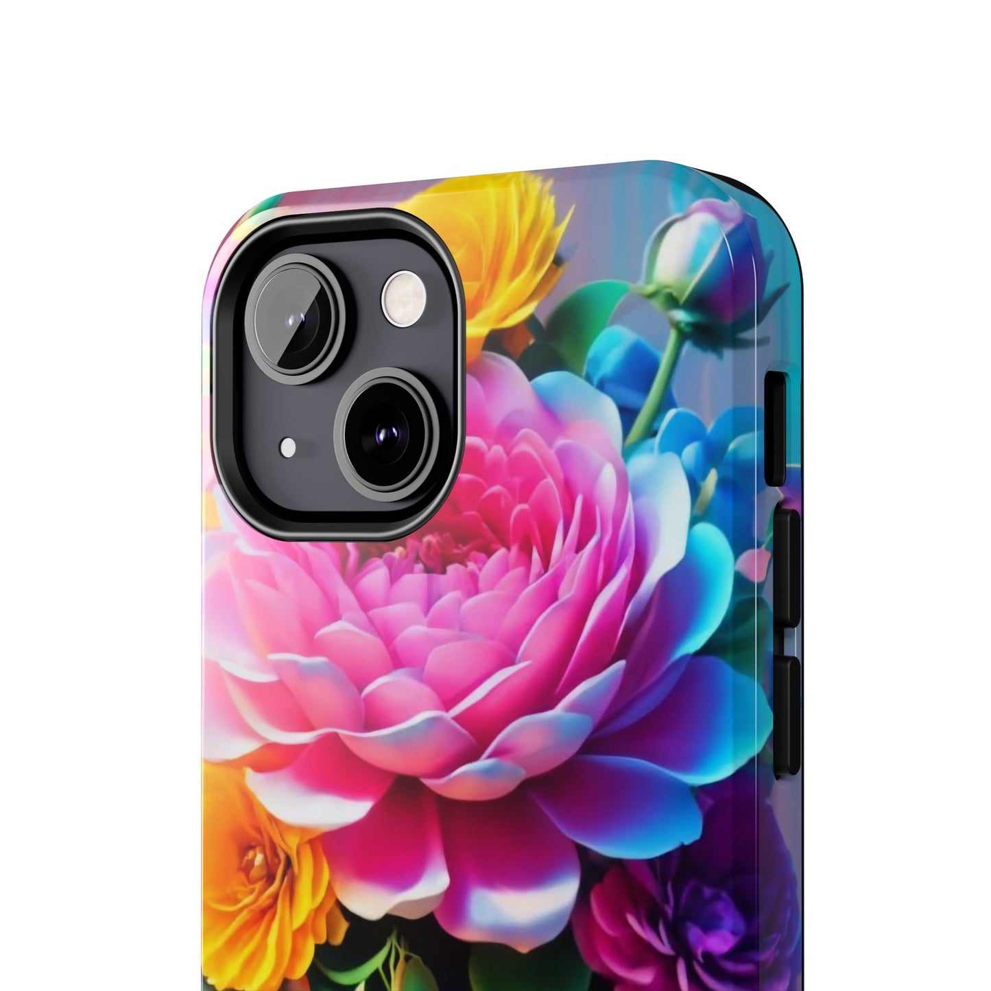 Vibrant Floral Splendor Tough Phone Case