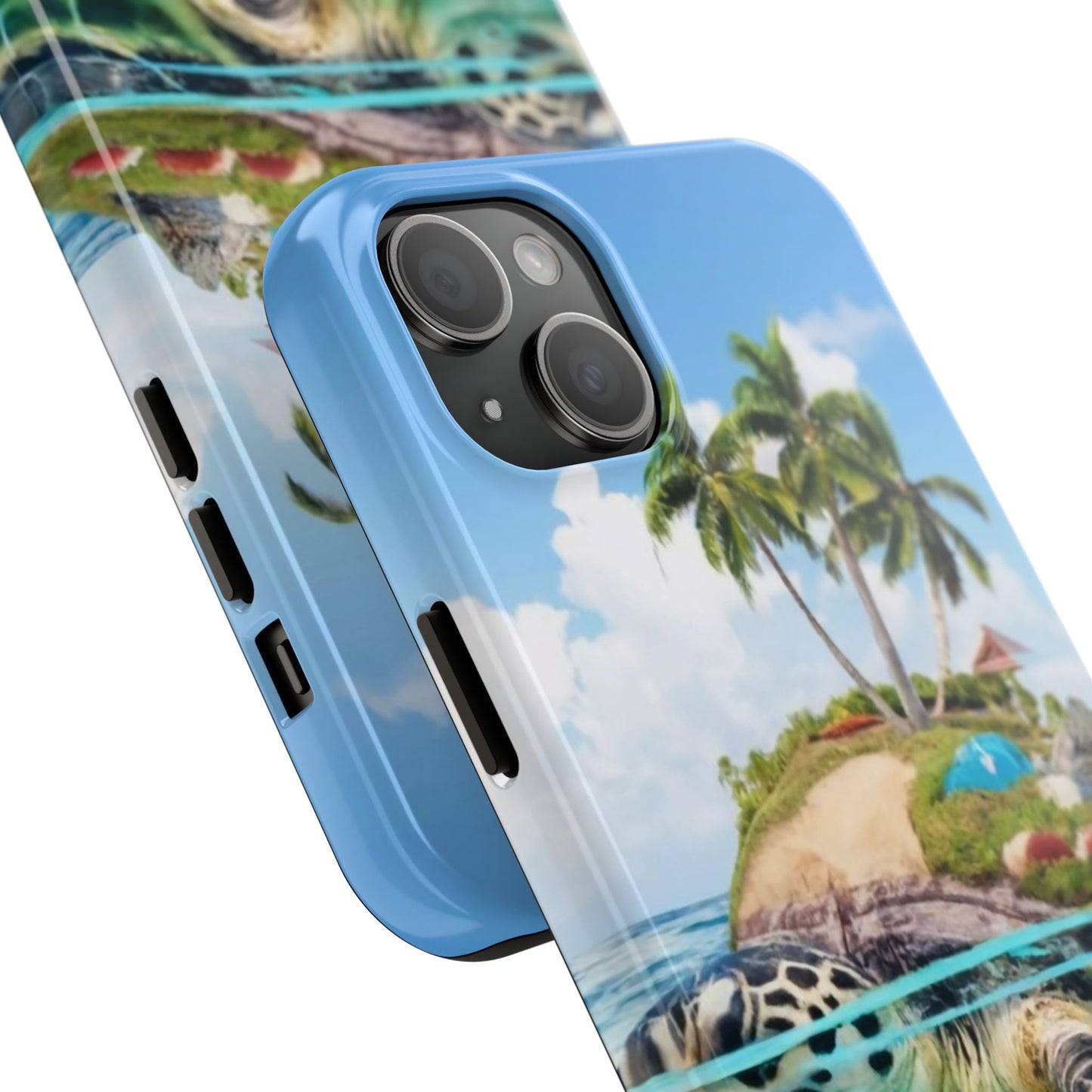 Island Turtle Ocean Adventure Tough Phone Case