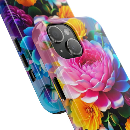 Vibrant Floral Splendor Tough Phone Case