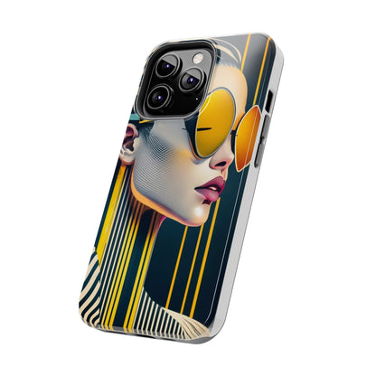 Shinkawa-Inspired Sunglasses Woman Tough Phone Case