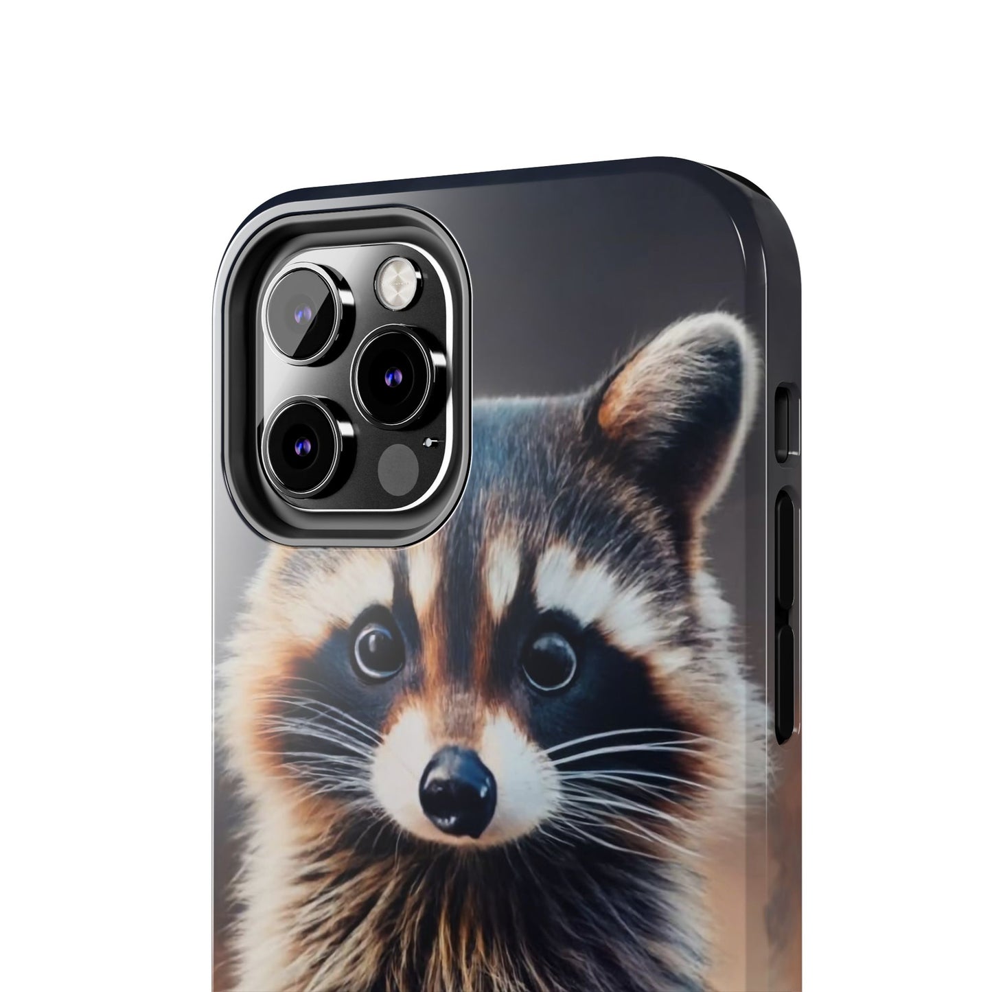 Abstract Raccoon Charm Tough Phone Case