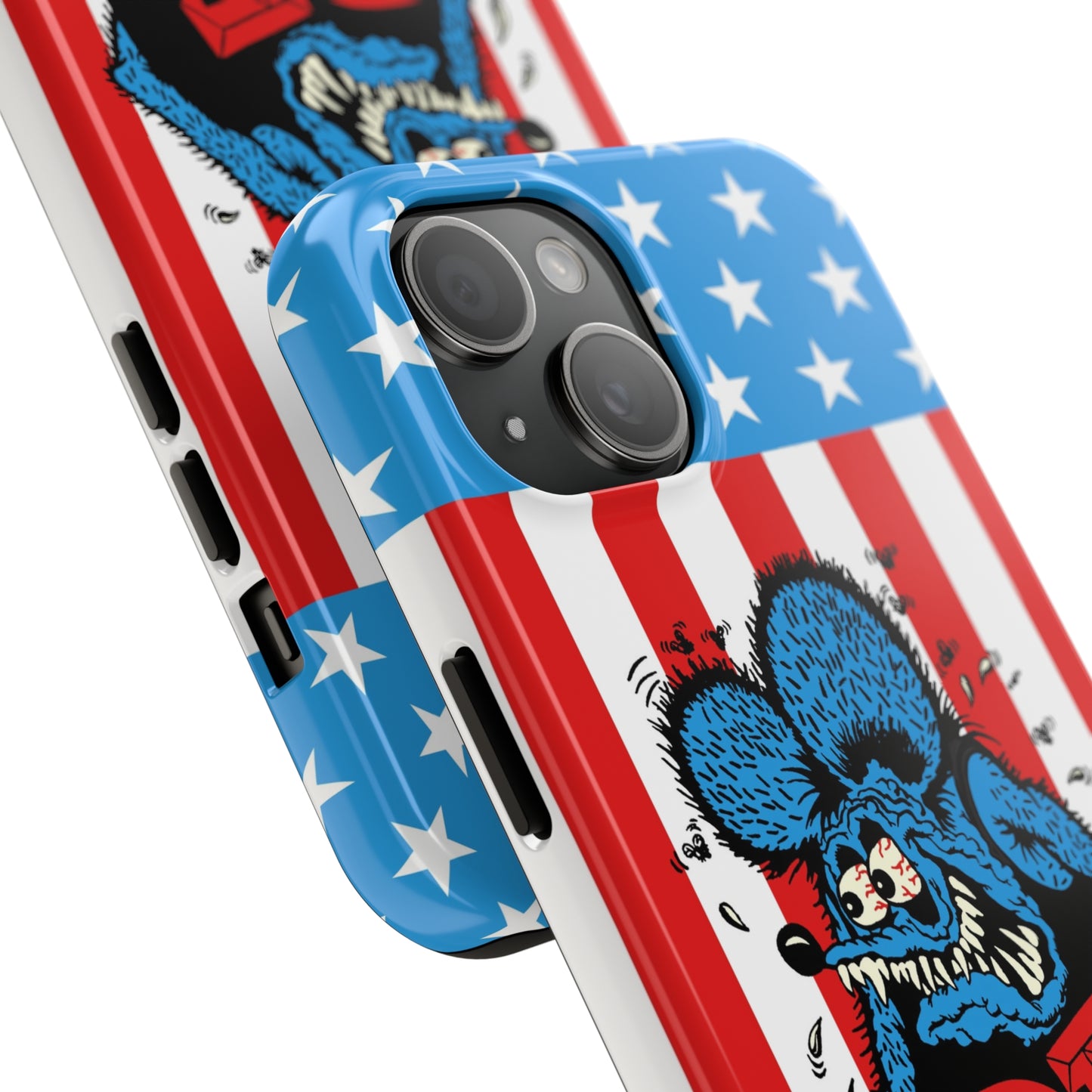 Red, White and Fink - Tough Phone Case