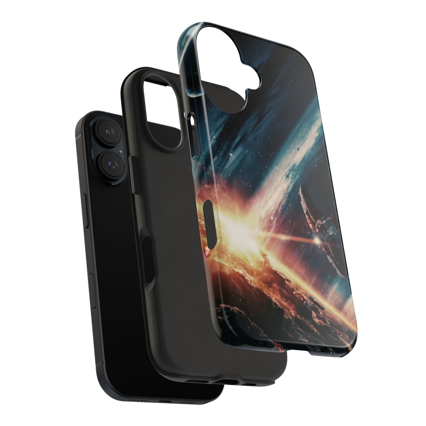 Celestial Voyage Space Scene Tough Phone Case