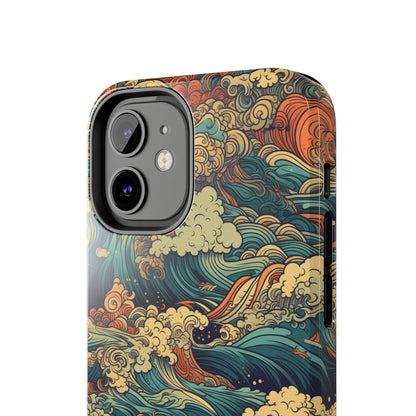 Colorburst Coast - Wave of Colors - Tough Phone Case