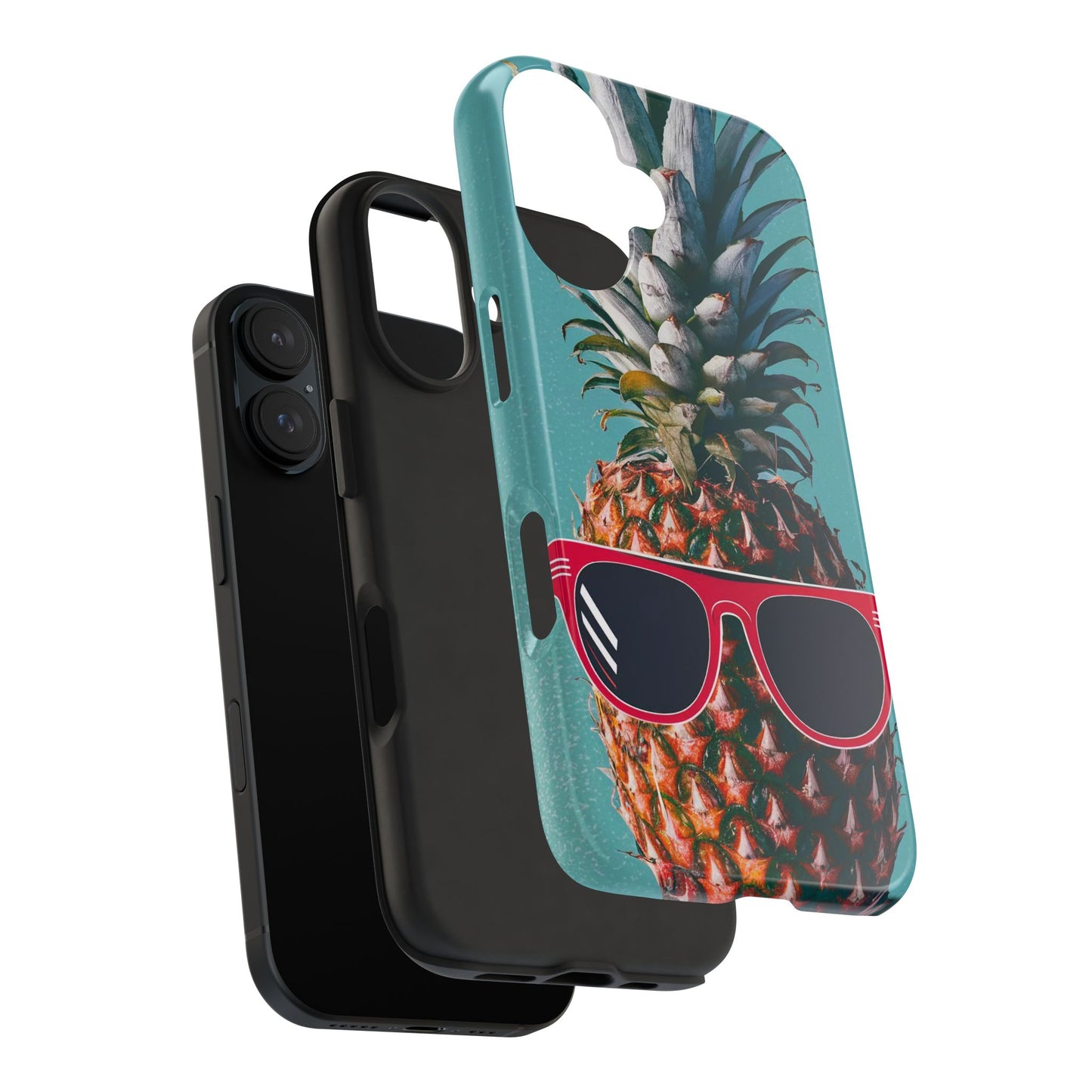 Beach-Ready Pineapple Sunglasses Tough Phone Case