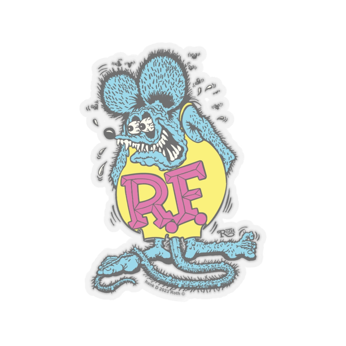 Radical Rat Fink Sticker