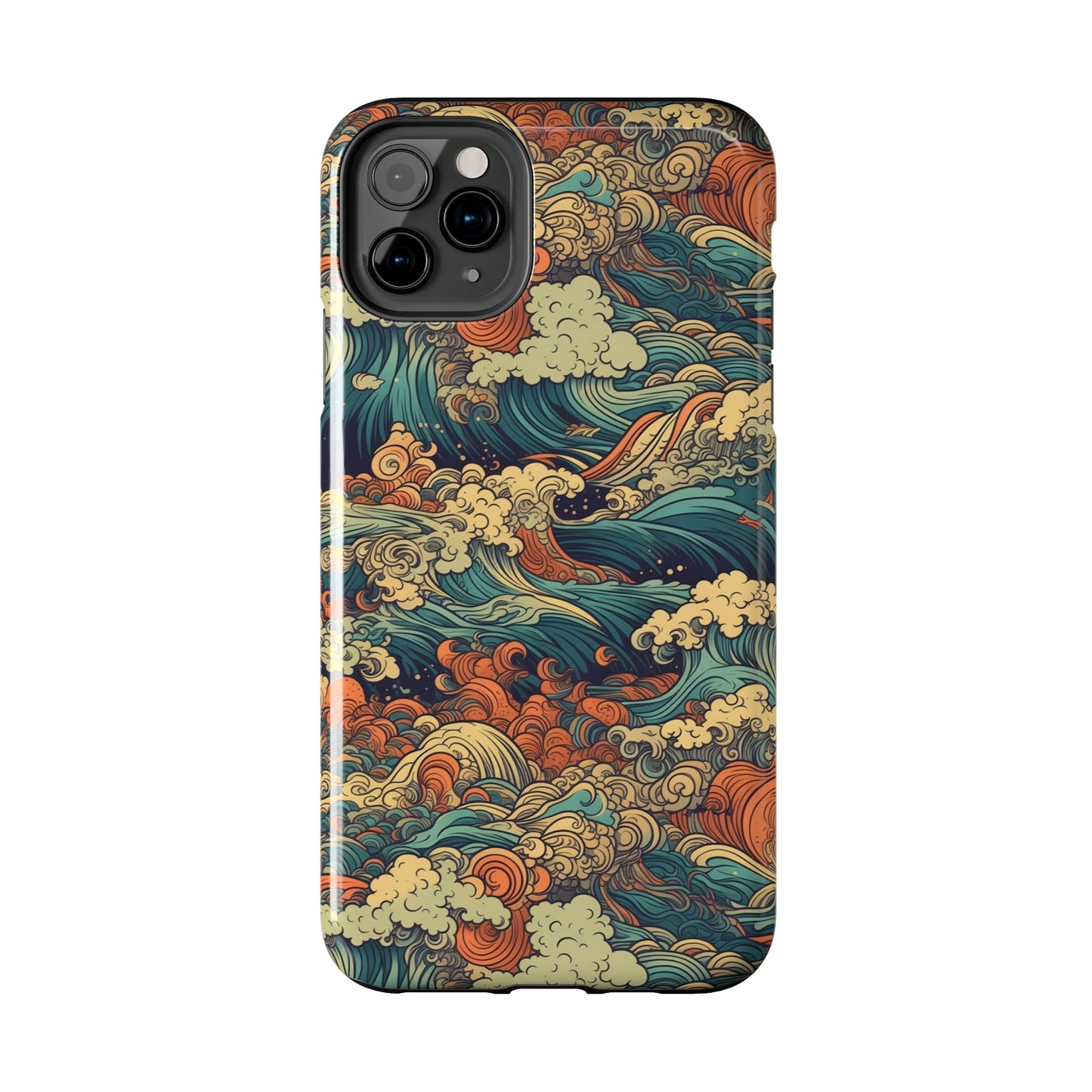 Colorburst Coast - Wave of Colors - Tough Phone Case