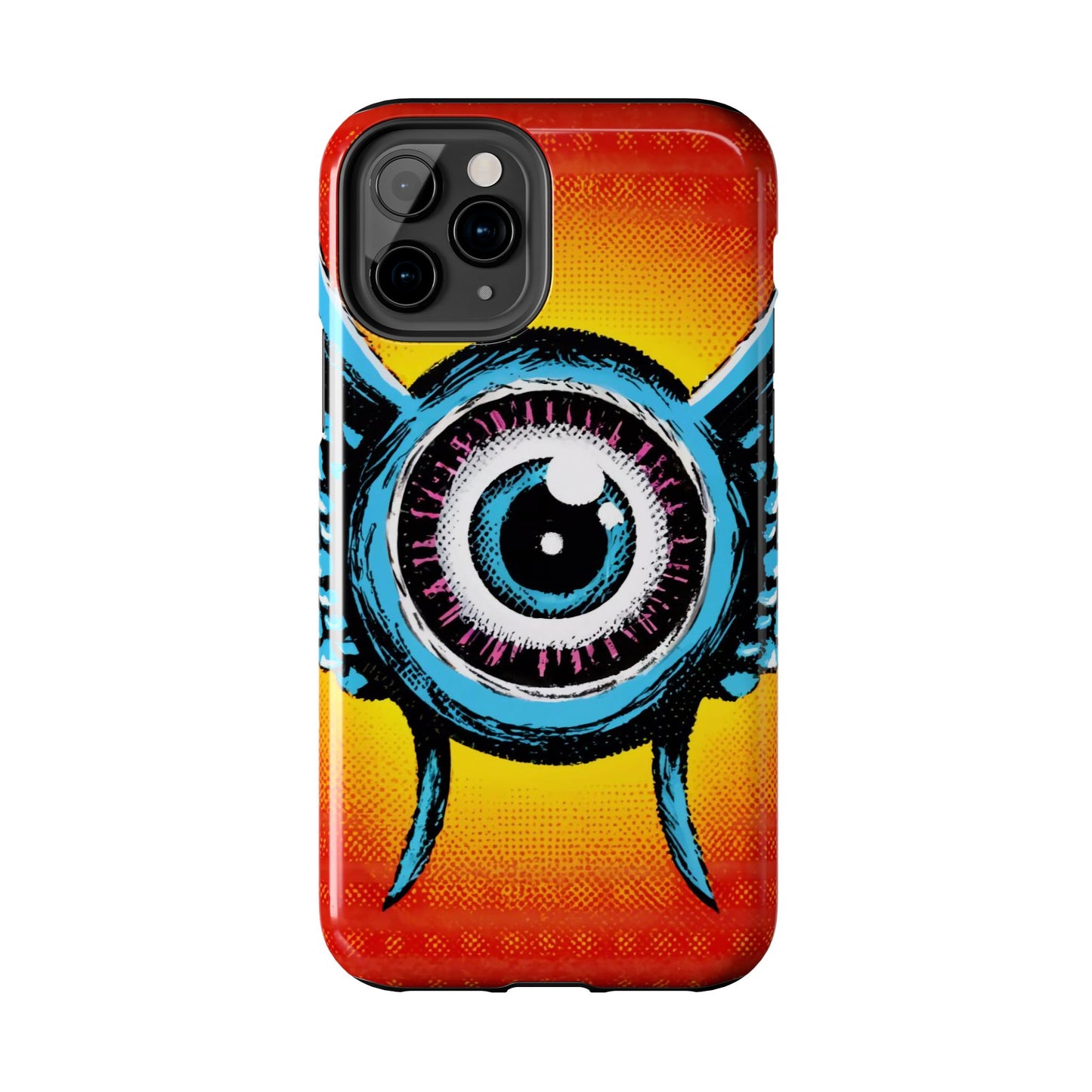 Bursting Vision Winged Eye iPhone Case