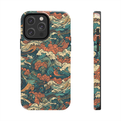 Vibrant Waves - Wave of Colors - Tough Phone Case