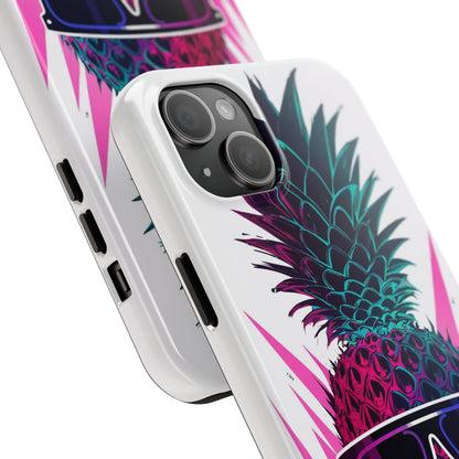 Sunglass Clad Pineapple Funk Tough Phone Case