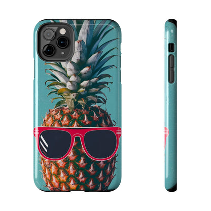 Beach-Ready Pineapple Sunglasses Tough Phone Case