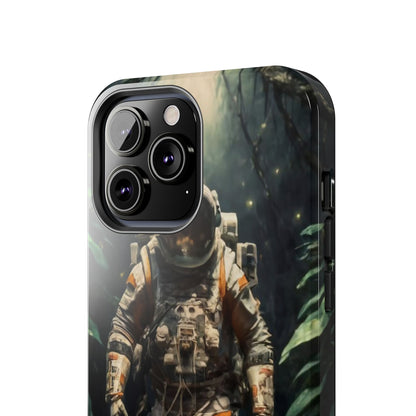 Cosmic Explorer Jungle Trek Tough Phone Case