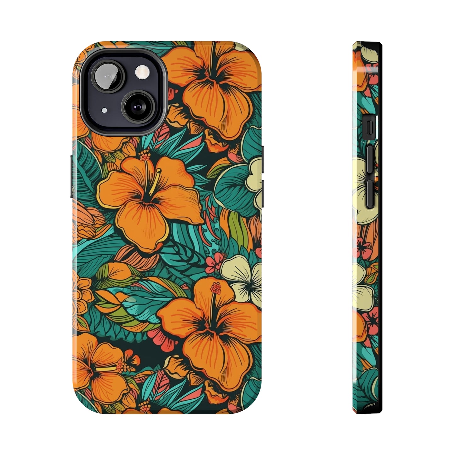 Sunset Tiare - Hawaiian Tough Phone Case