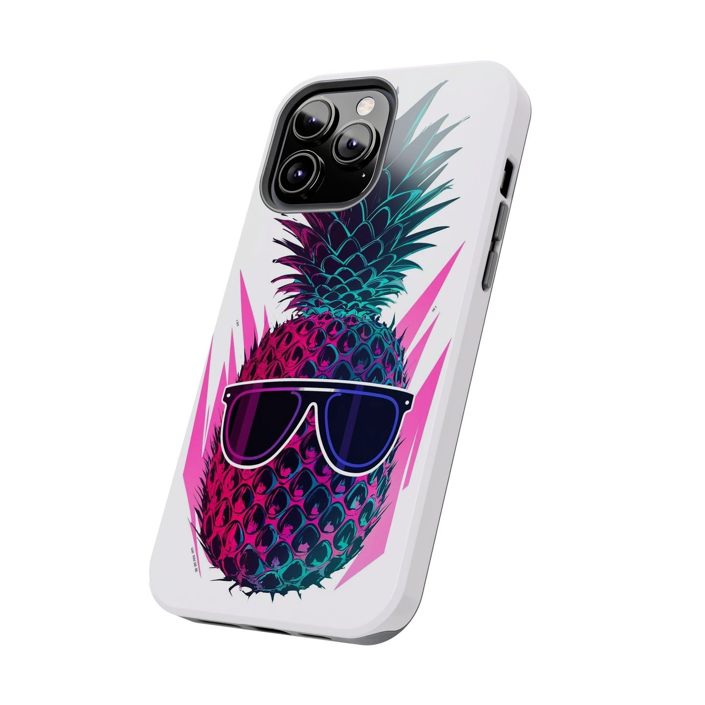 Sunglass Clad Pineapple Funk Tough Phone Case