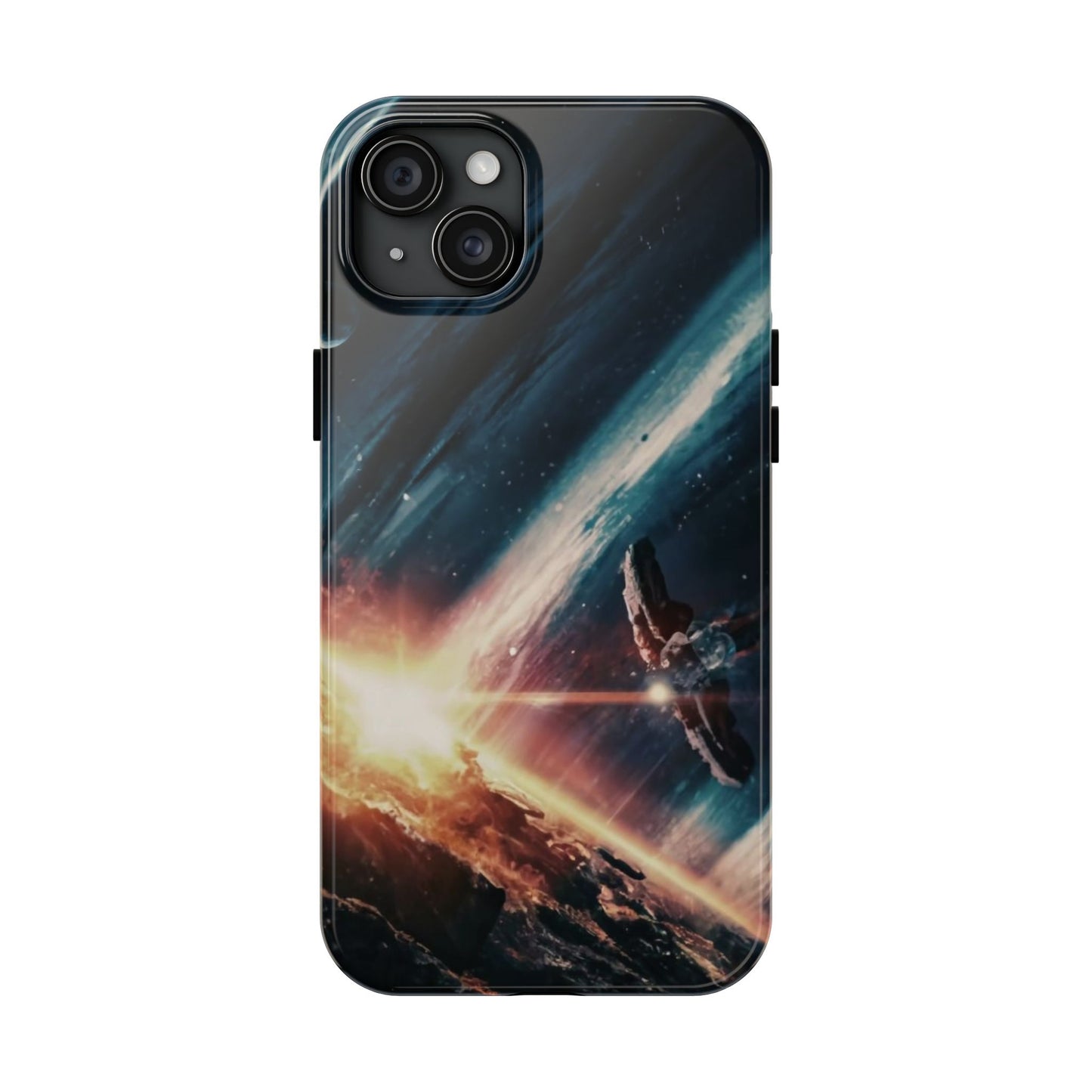 Celestial Voyage Space Scene Tough Phone Case