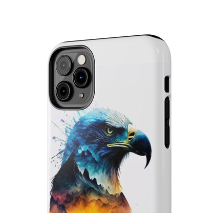 Intense Gaze Bald Eagle Tough Phone Case