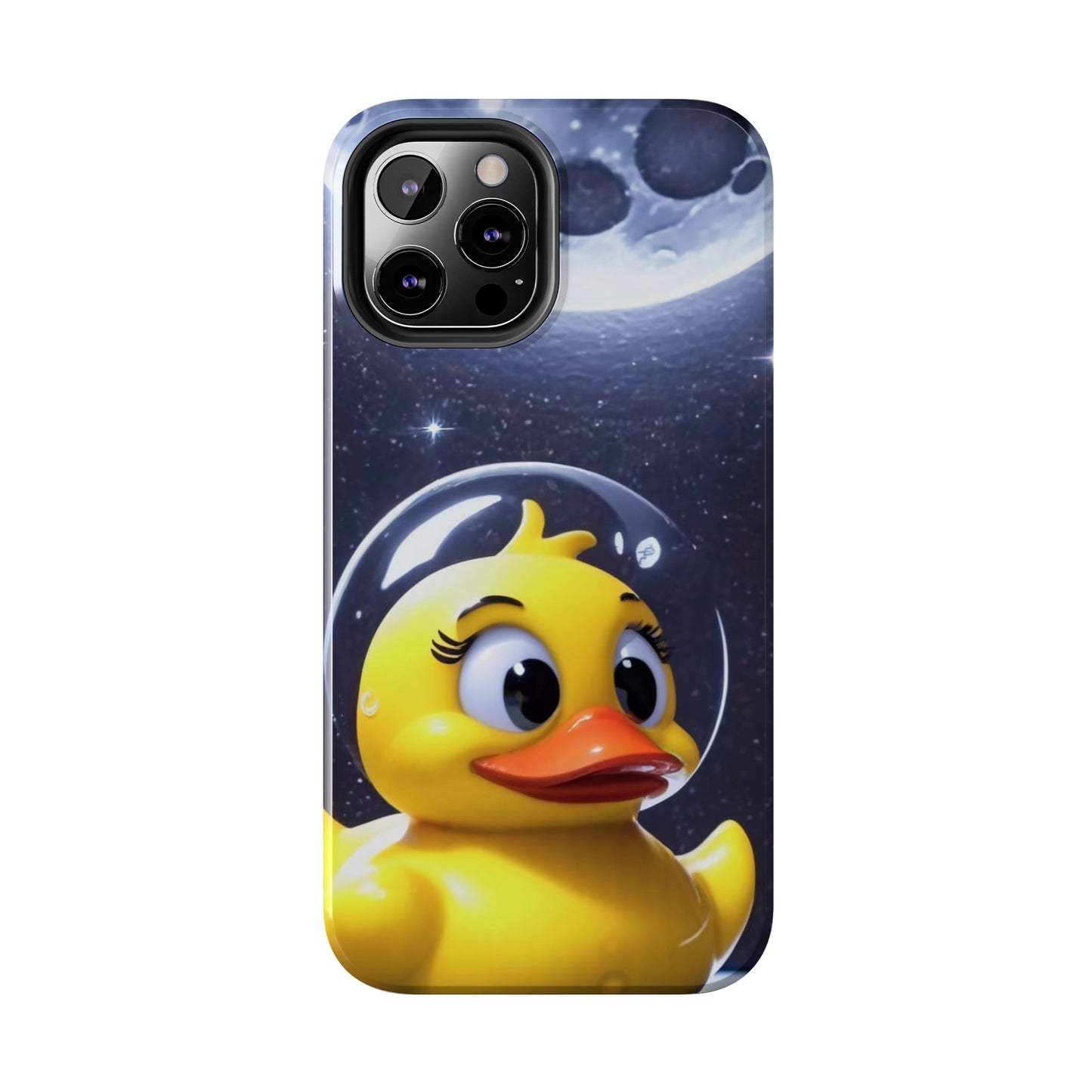 Lunar Space Duck Adventure Tough Phone Case