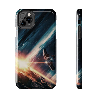 Celestial Voyage Space Scene Tough Phone Case