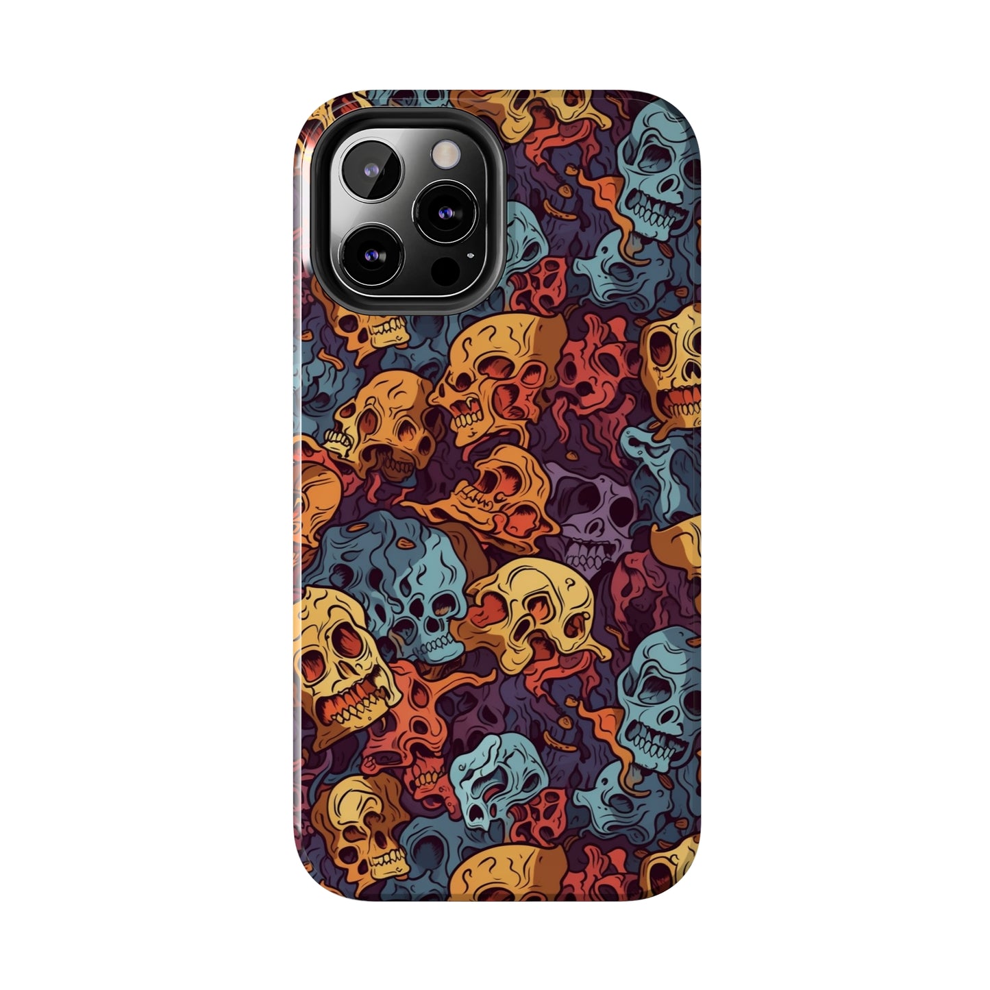 Skeletal Flow - Deathly Protection - Tough Phone Case