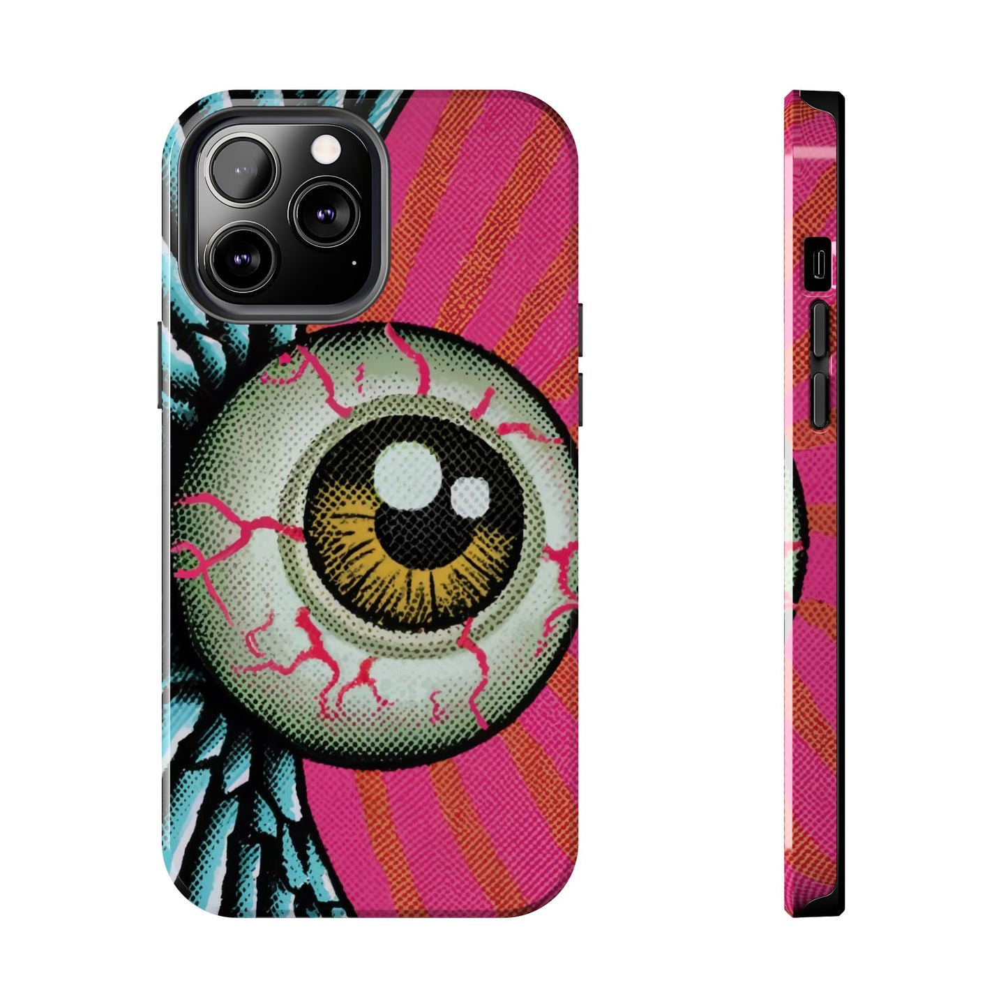 Winged Eye Pop Art Tough iPhone Case