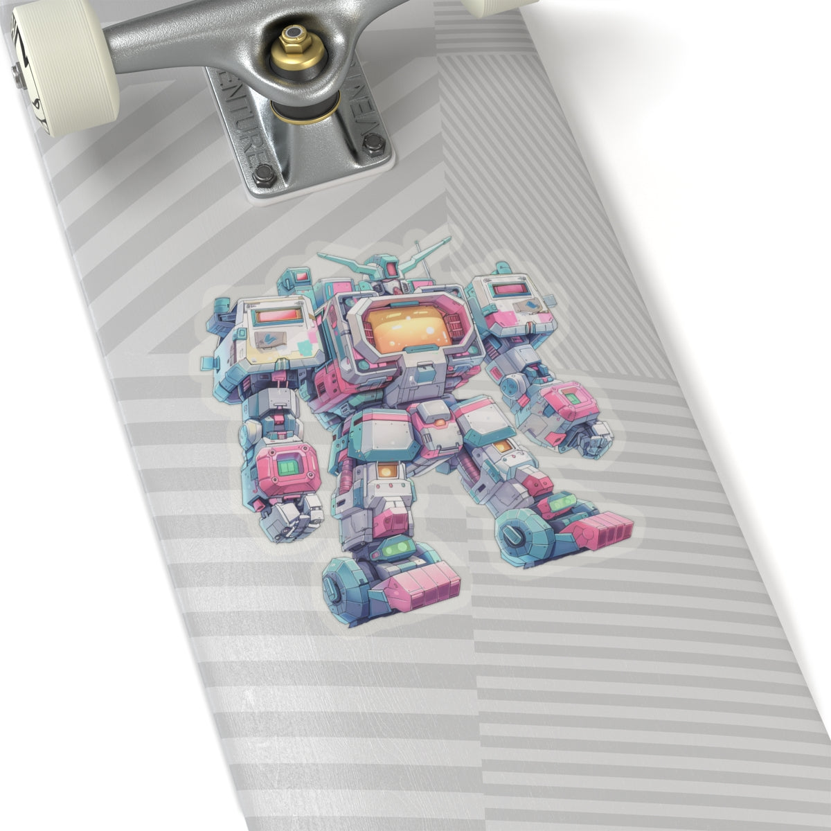 Pixelated Power Bot Sticker