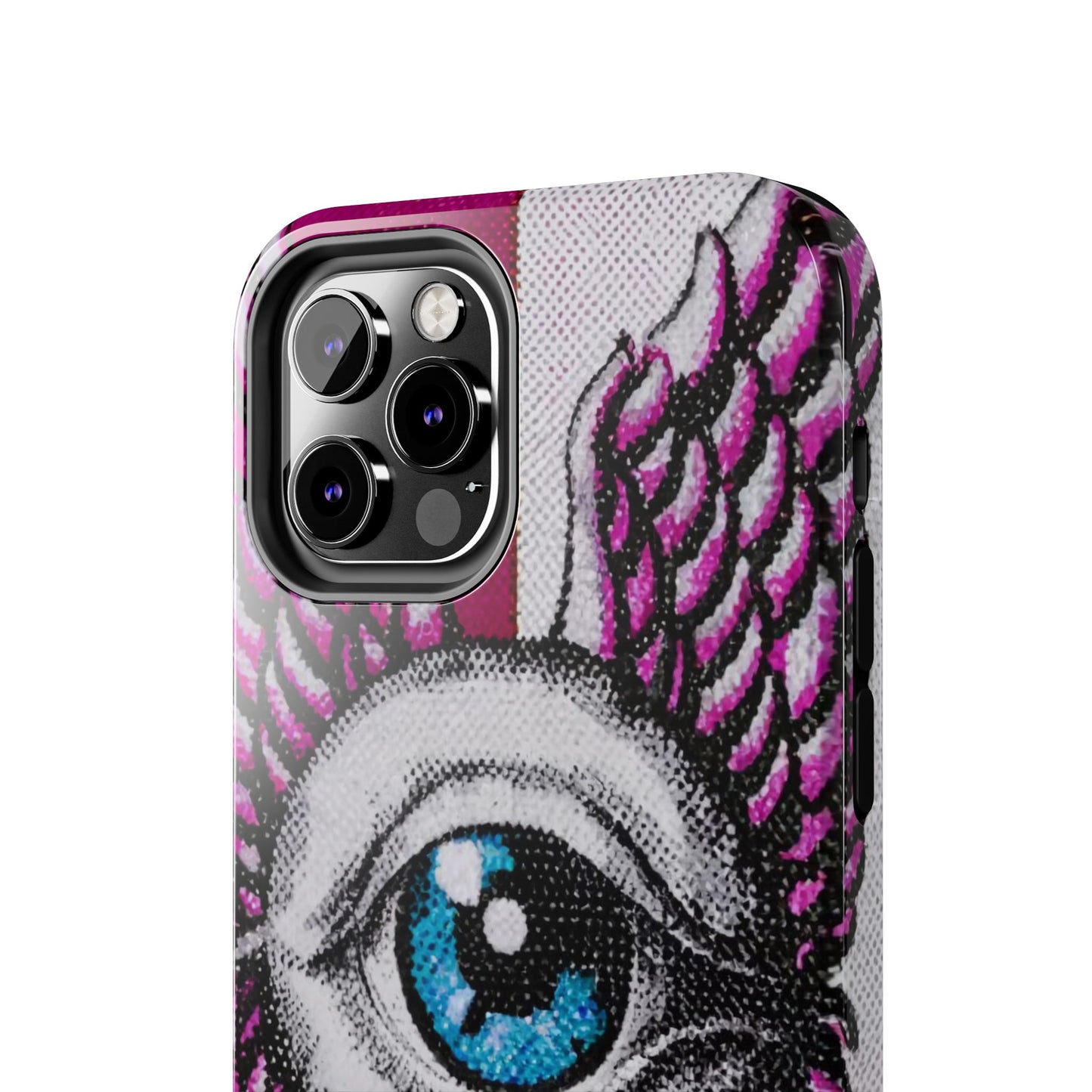 Dual-Tone Winged Eye iPhone Case