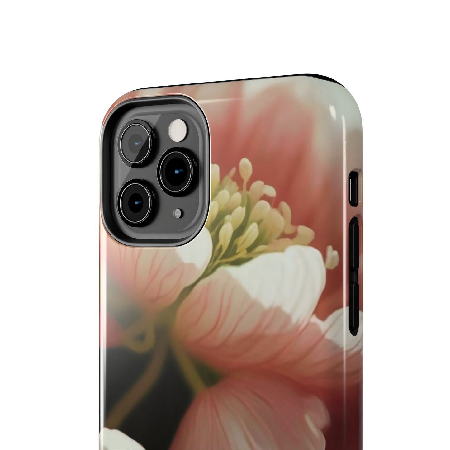 Pink Petal Watercolor Bloom Tough Phone Case