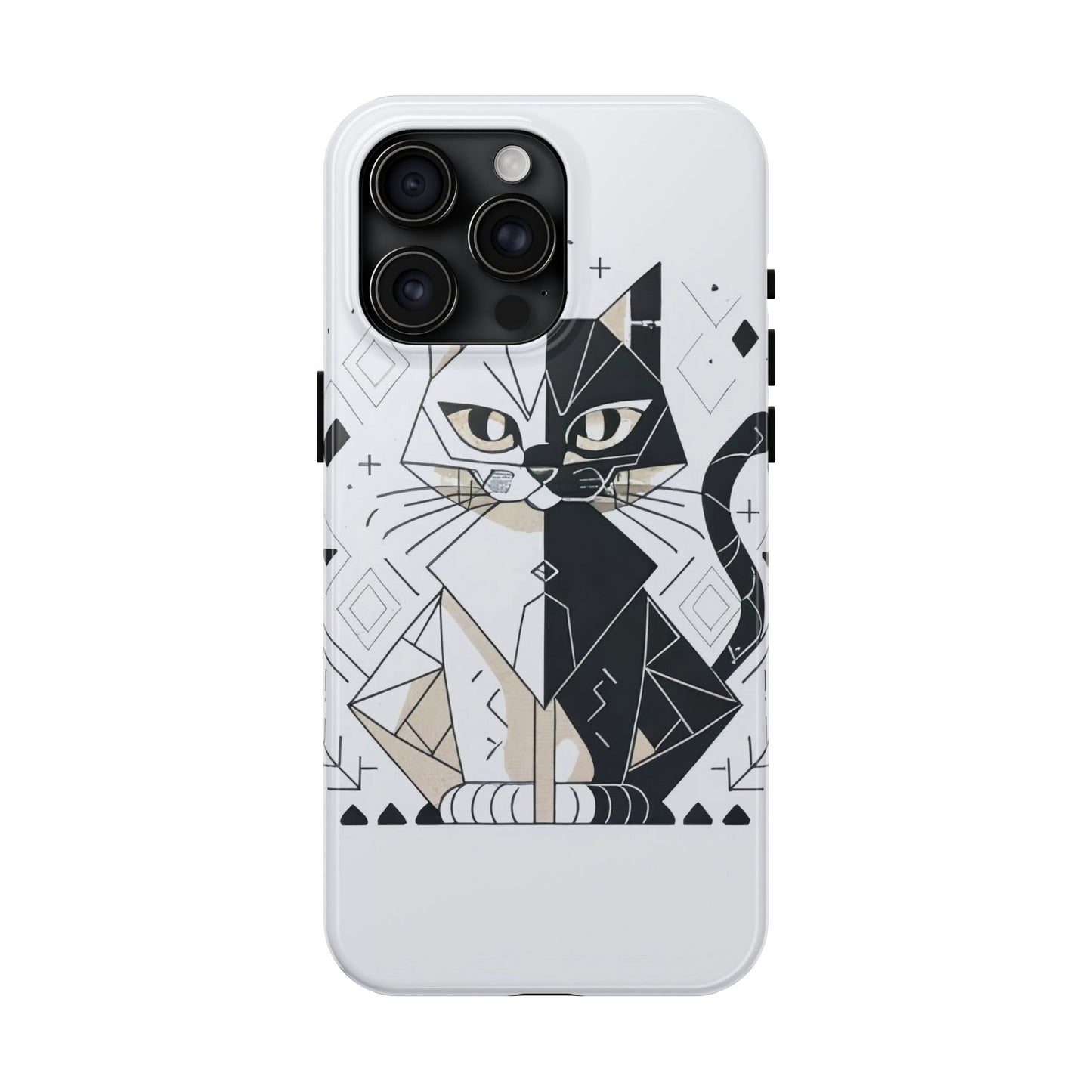 Minimalist Feline Defender Case