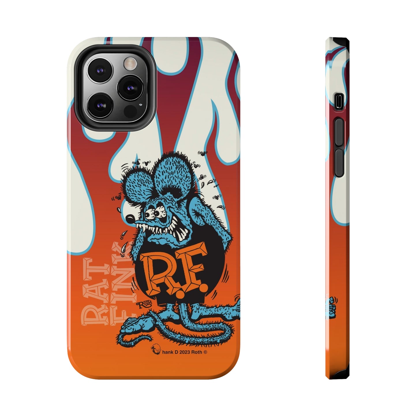 Hot Rod Fink - Rat Fink - Tough Phone Case