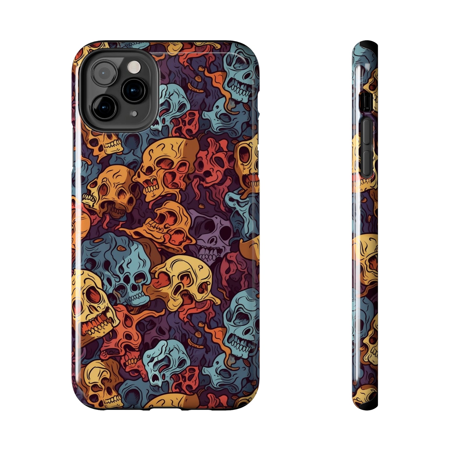 Skeletal Flow - Deathly Protection - Tough Phone Case