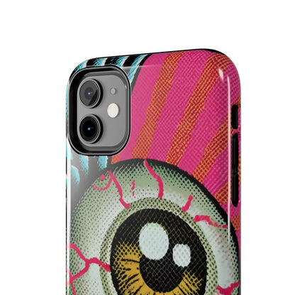 Winged Eye Pop Art Tough iPhone Case