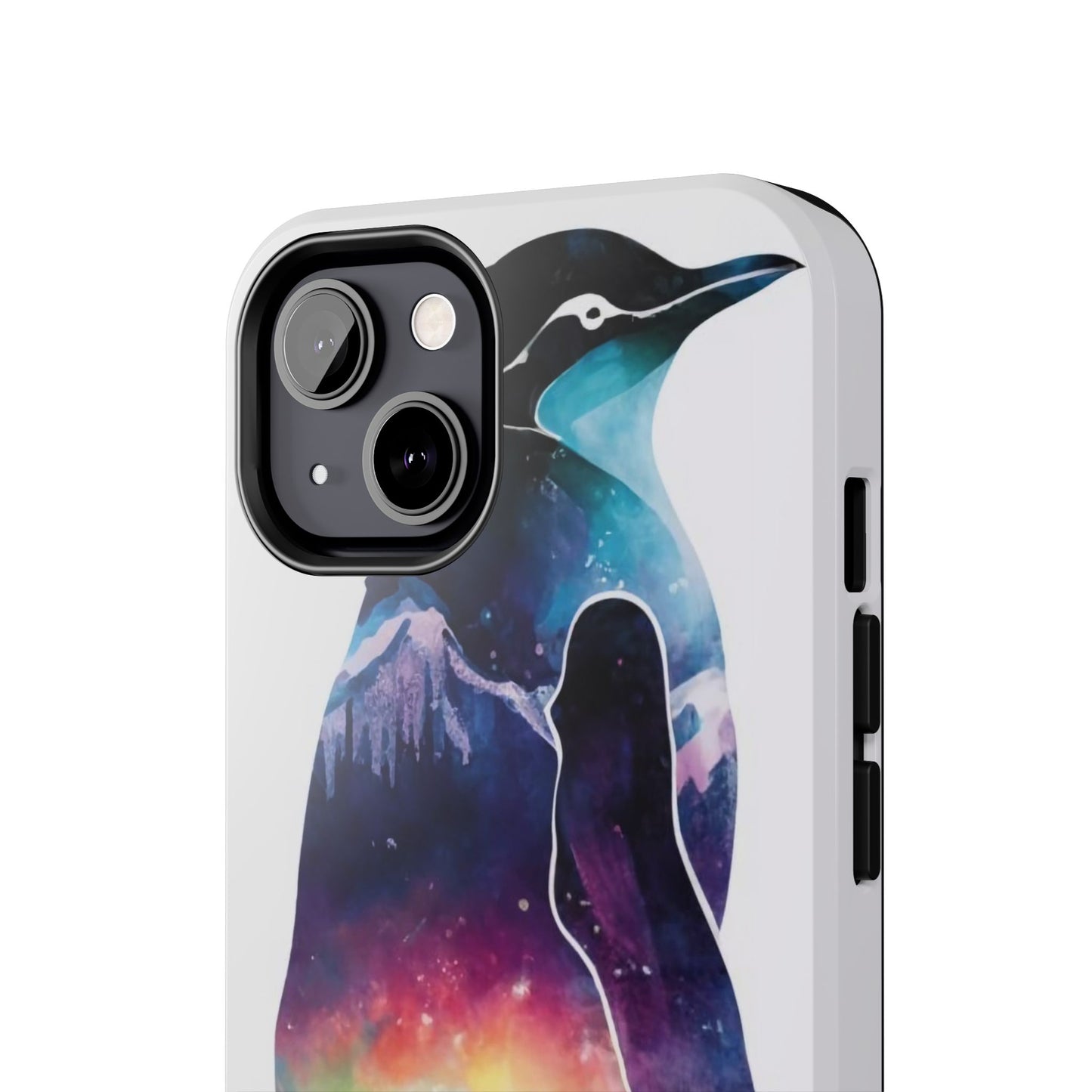 Arctic Majesty Penguin Tough Phone Case