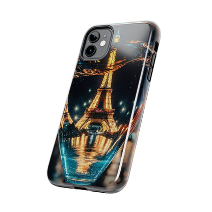 Eiffel Tower Through the Looking Glass Tough Phone Case