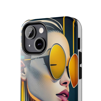 Shinkawa-Inspired Sunglasses Woman Tough Phone Case