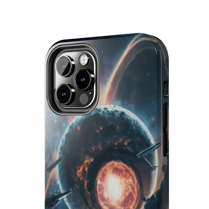 Cosmic Implosion Planet Tough Phone Case