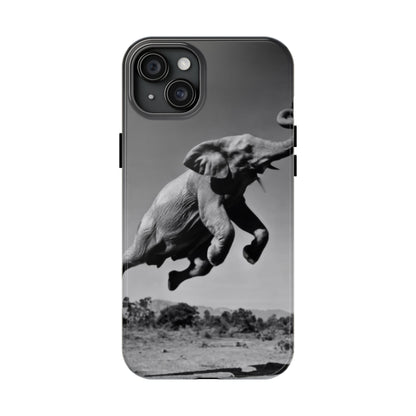 Majestic Elephant Leap Tough Phone Case