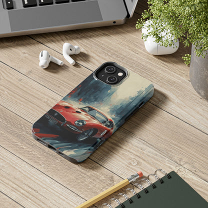 City Drive Red Sports Car Tough Phone Case