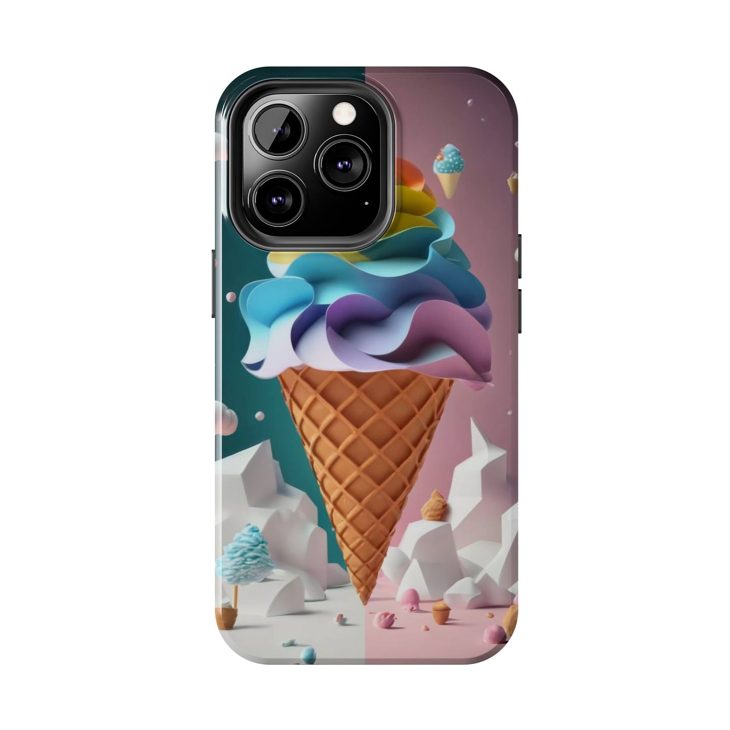 Swirling Scoops Defender Case