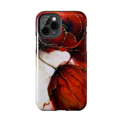 Ethereal Blossom Alcohol Ink Tough Phone Case