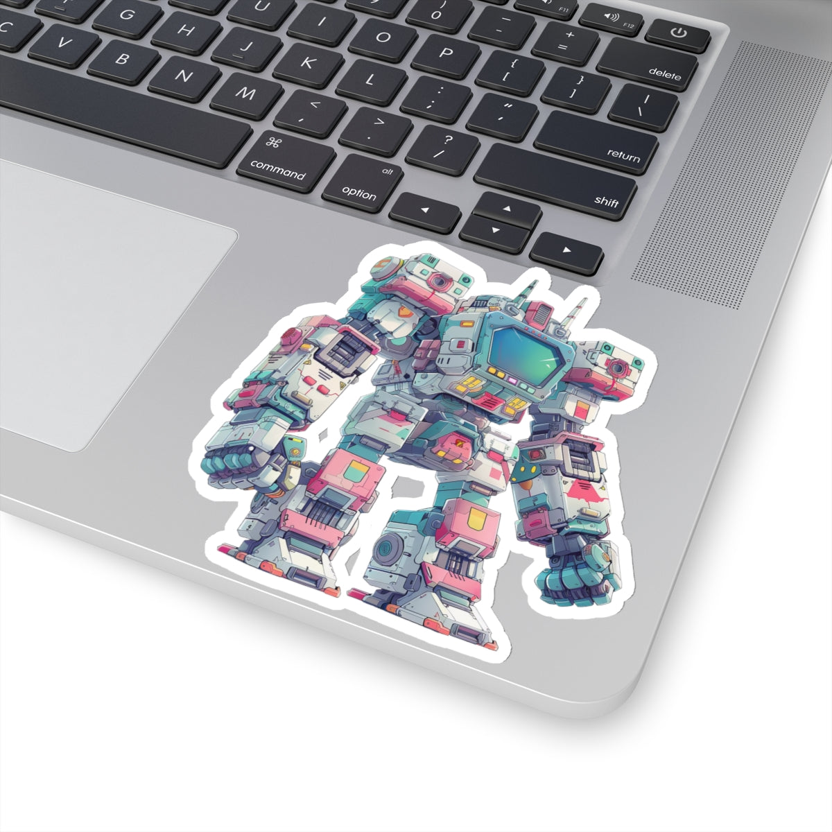 Blocky Bot Blast Sticker