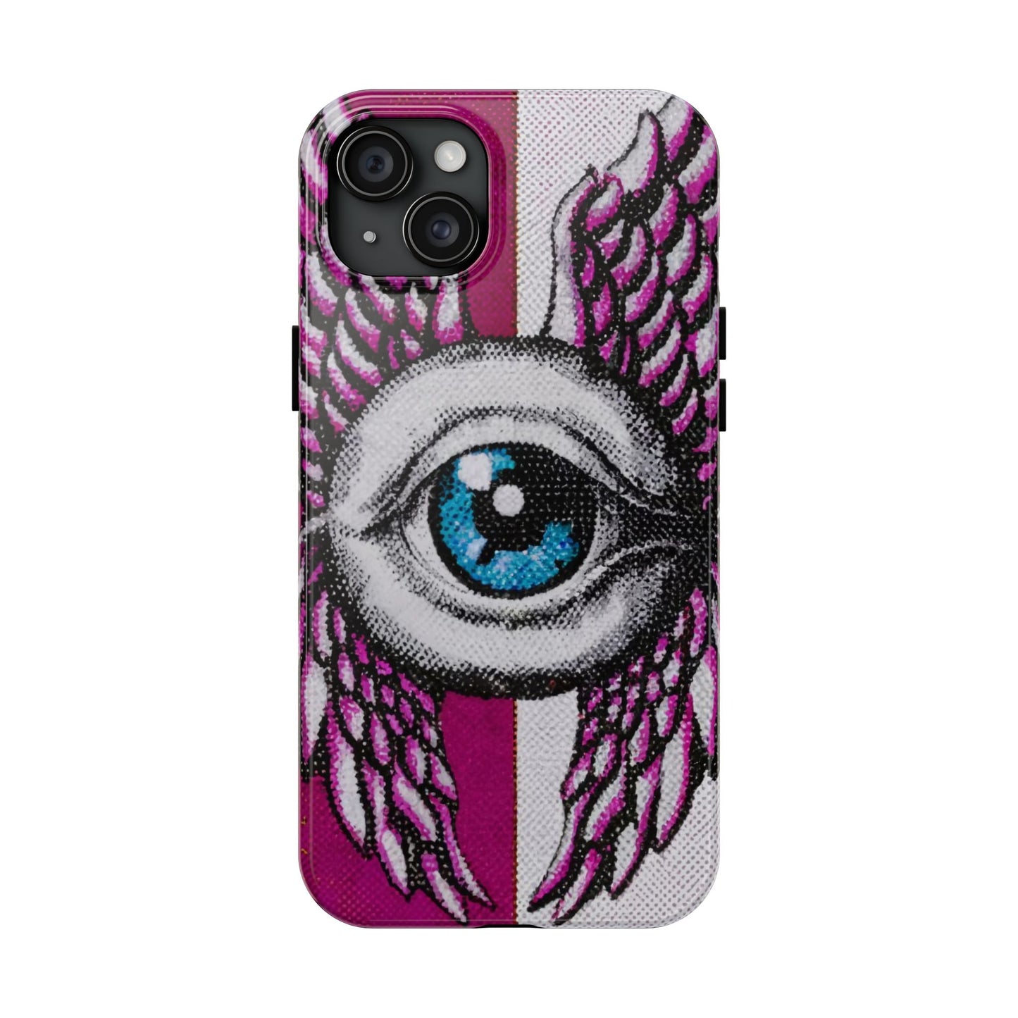 Dual-Tone Winged Eye iPhone Case