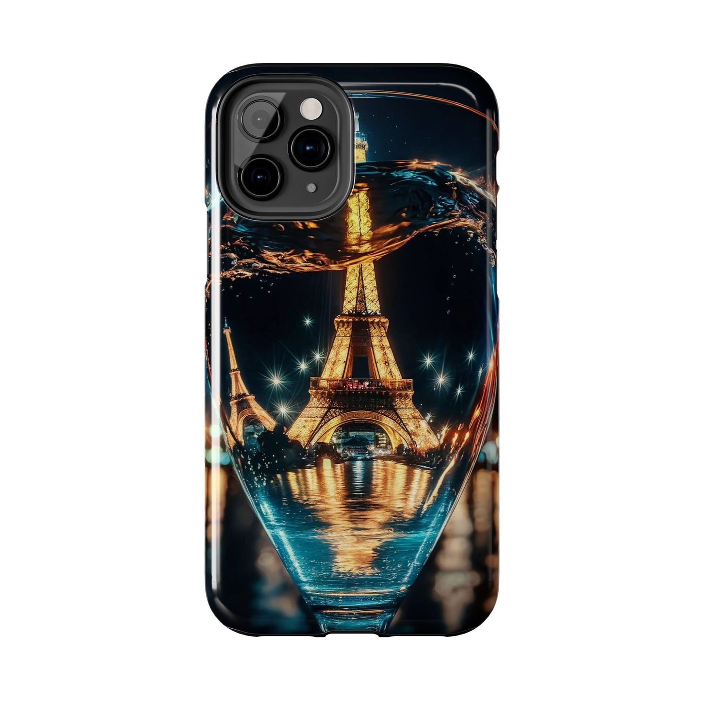 Eiffel Tower Through the Looking Glass Tough Phone Case