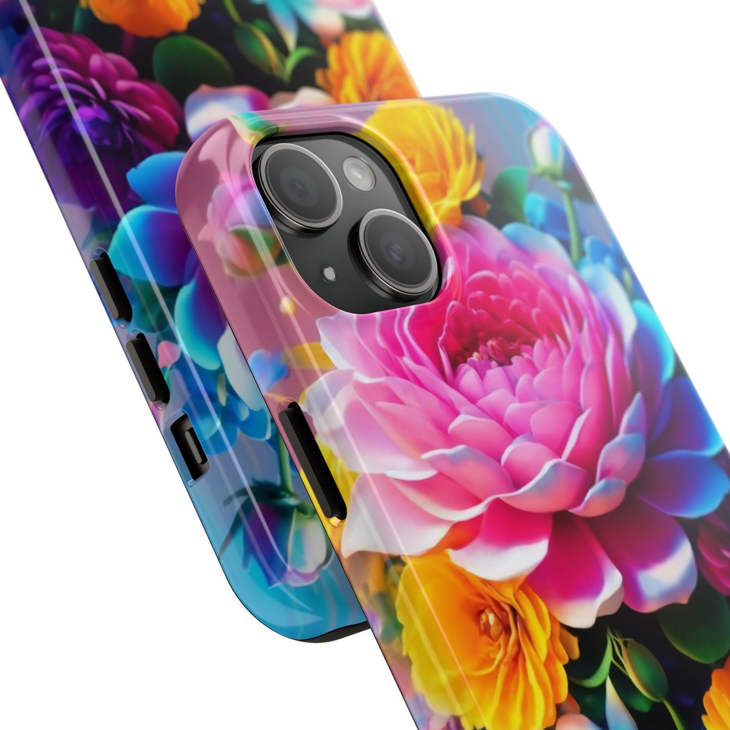 Vibrant Floral Splendor Tough Phone Case