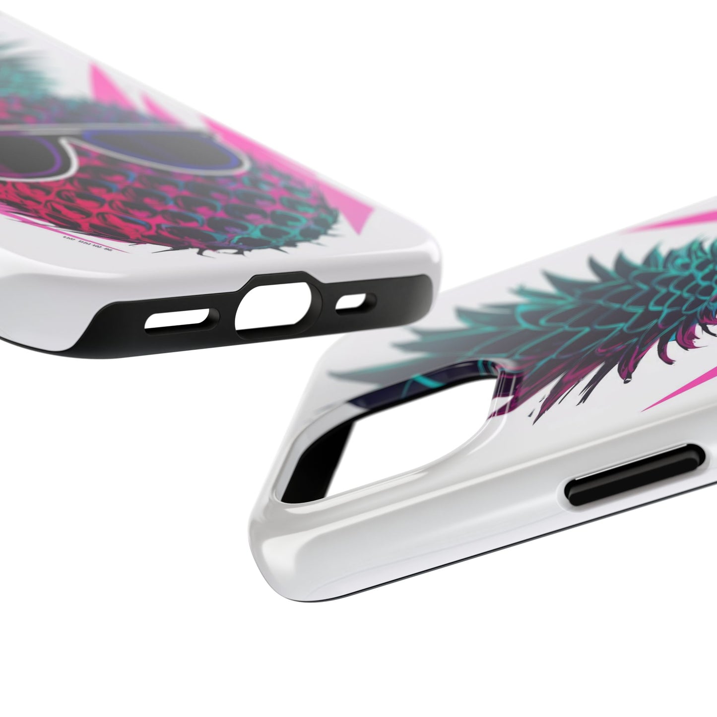 Sunglass Clad Pineapple Funk Tough Phone Case