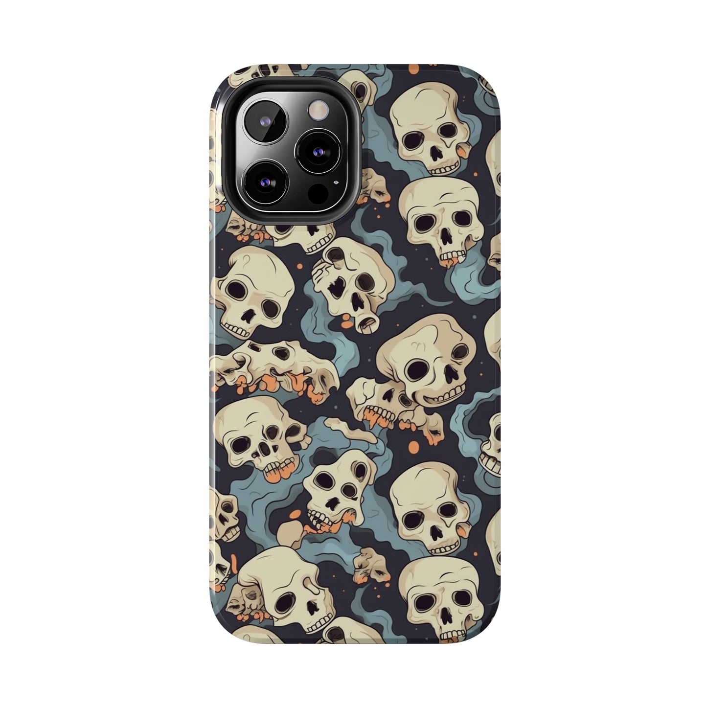 Skull Flow - Deathly Protection - Tough Phone Case