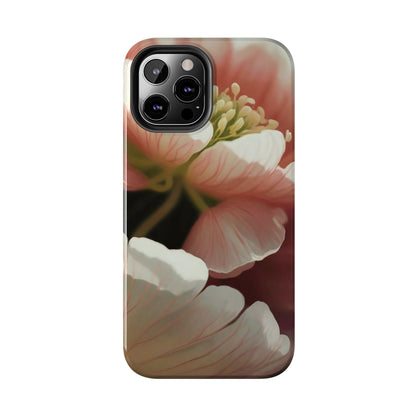 Pink Petal Watercolor Bloom Tough Phone Case