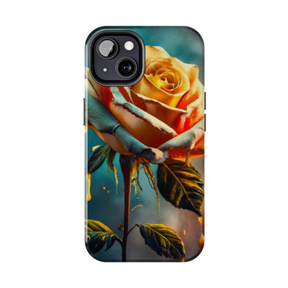 Golden Rose Elegance Tough Phone Case